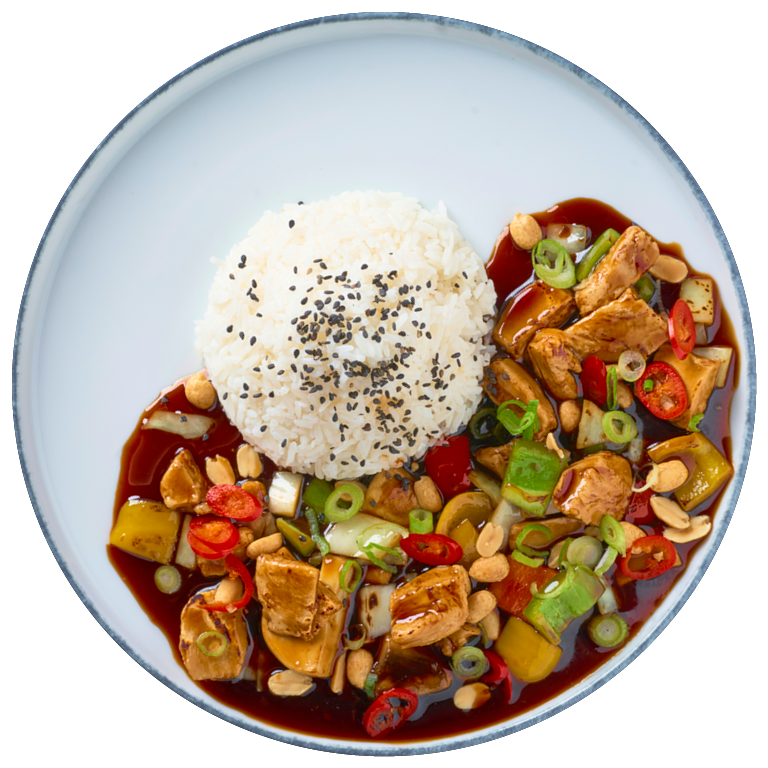 rostlinné kung pao
